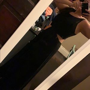 Beautiful black high low dress